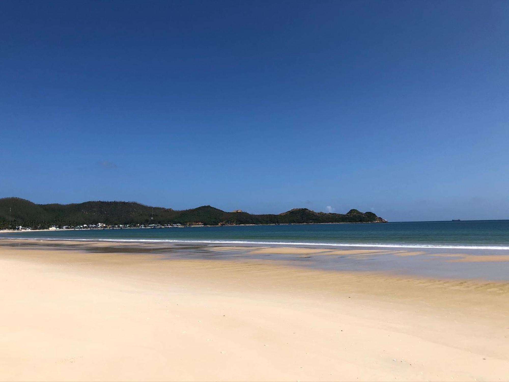 Robinson Beach Bungalow Vinh Hoa Buitenkant foto