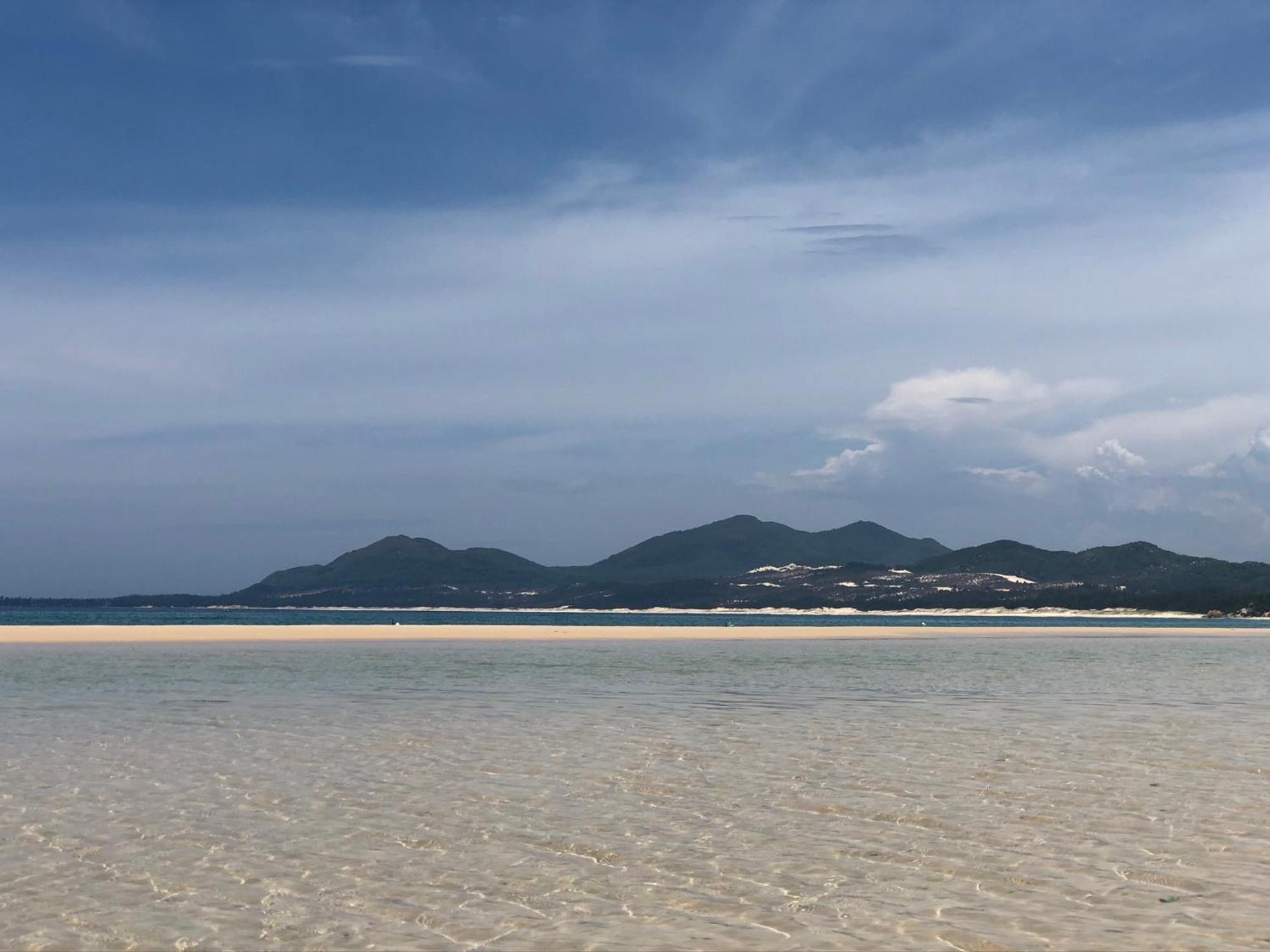 Robinson Beach Bungalow Vinh Hoa Buitenkant foto