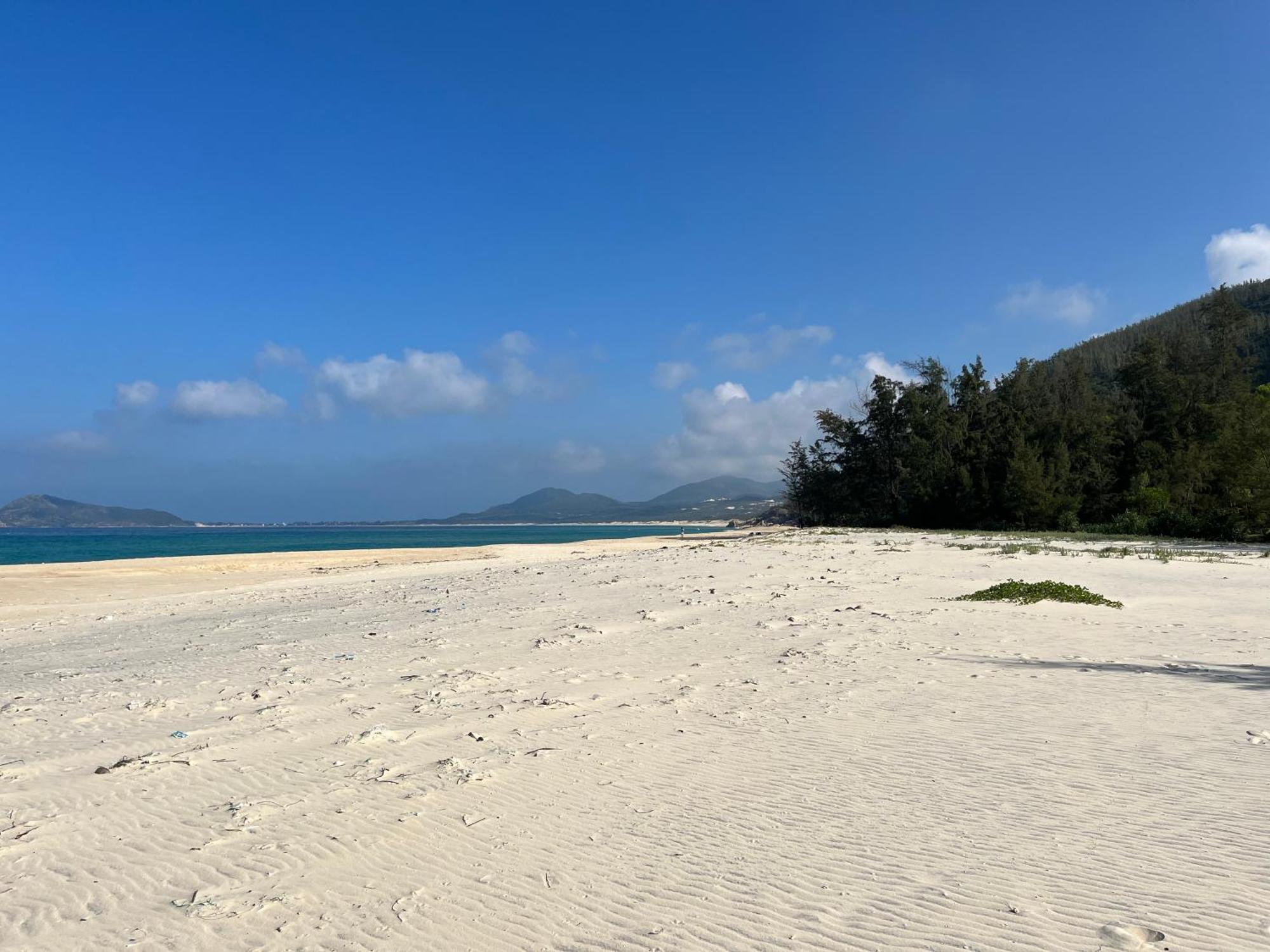 Robinson Beach Bungalow Vinh Hoa Buitenkant foto
