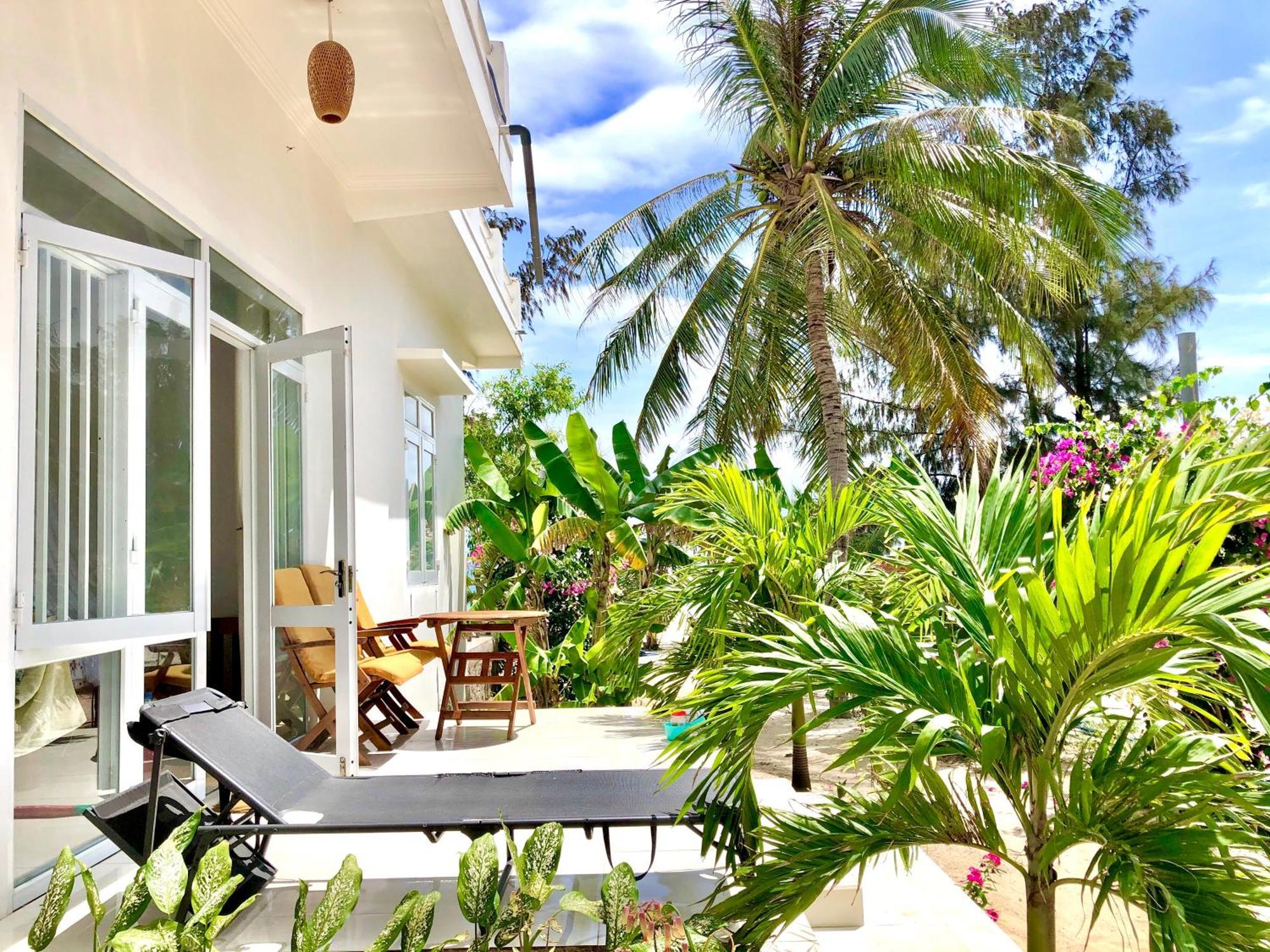 Robinson Beach Bungalow Vinh Hoa Buitenkant foto