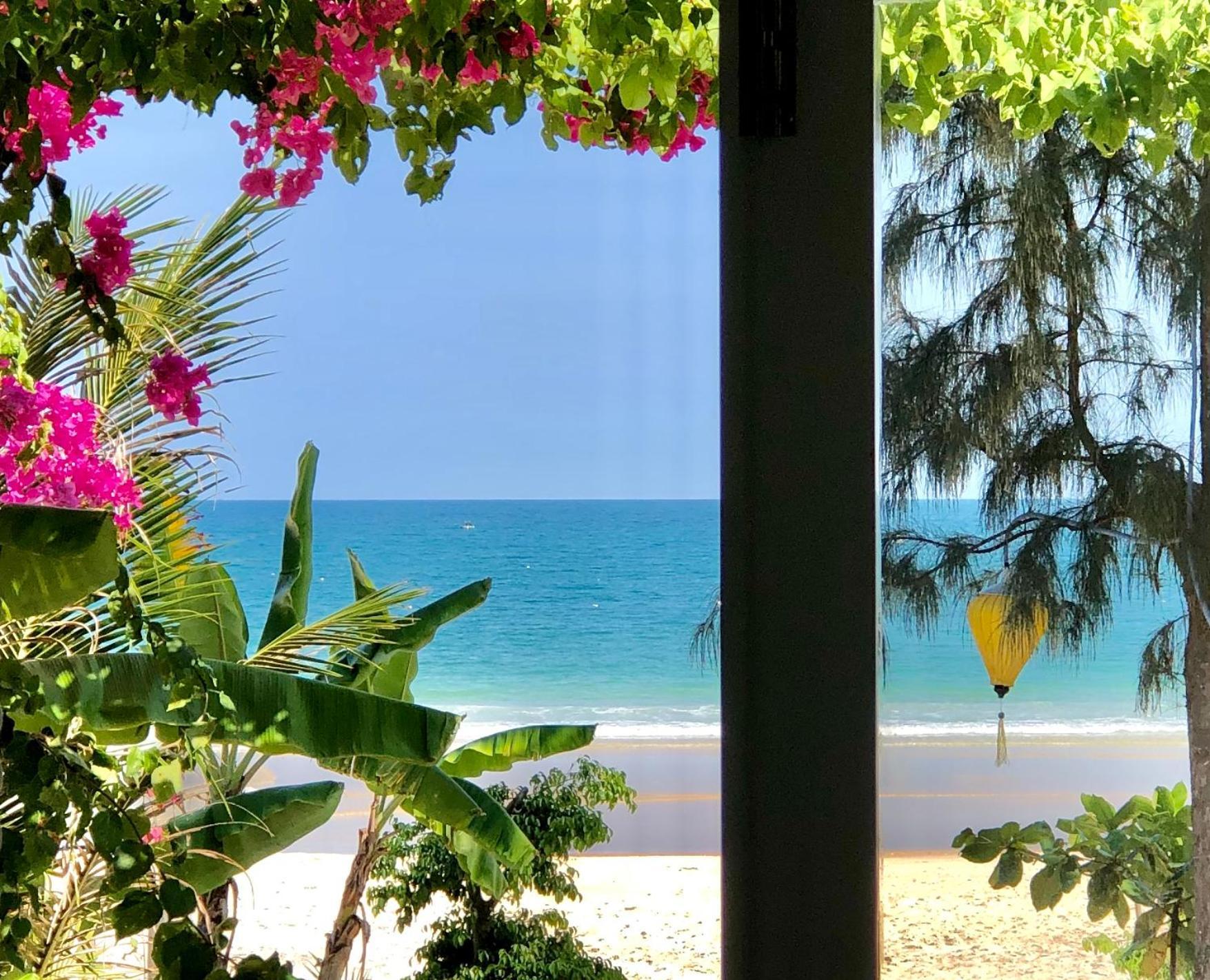 Robinson Beach Bungalow Vinh Hoa Buitenkant foto
