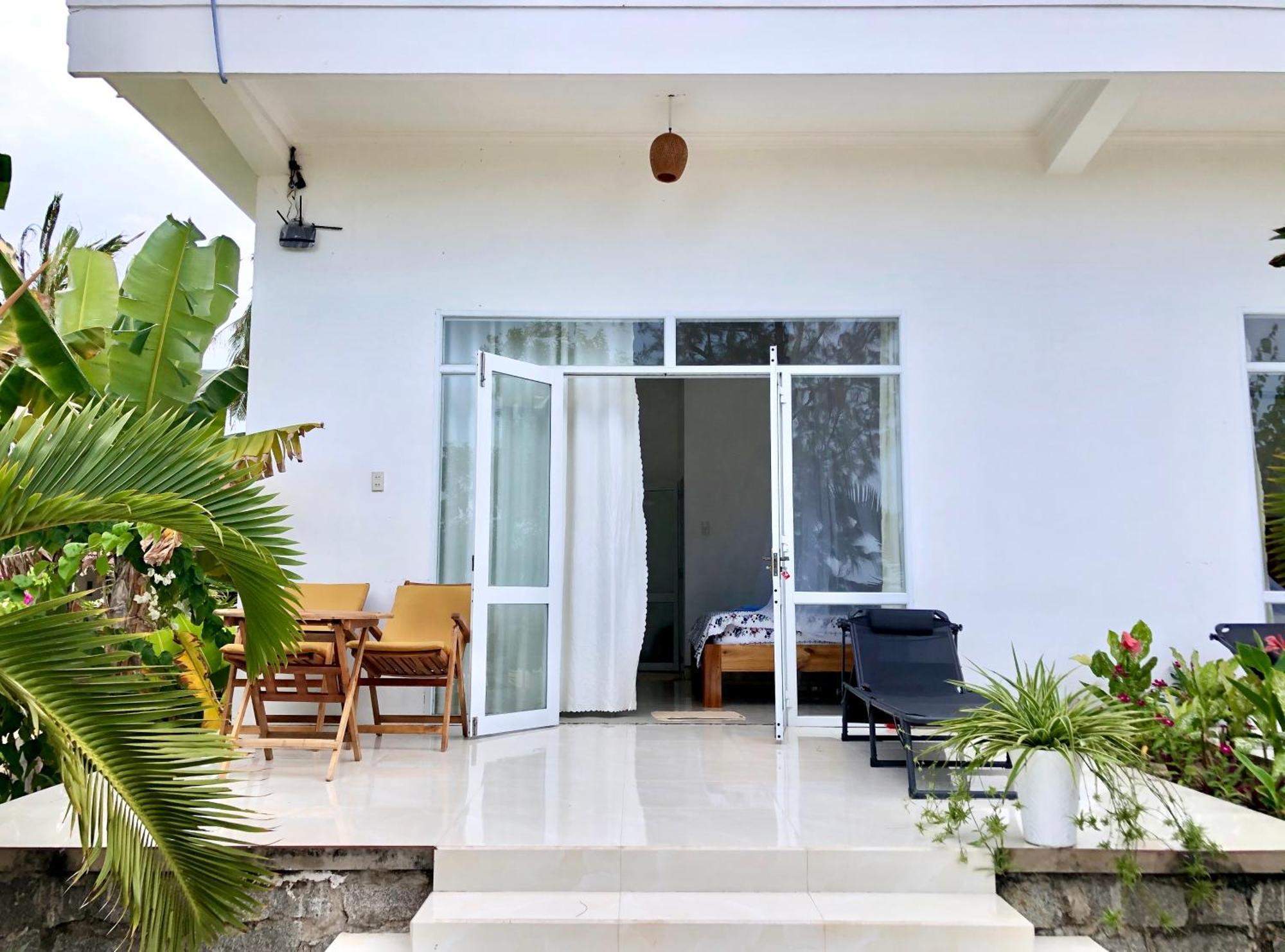 Robinson Beach Bungalow Vinh Hoa Buitenkant foto